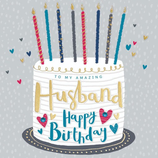 Picture of HUSBAND BIRTHDAY CARD